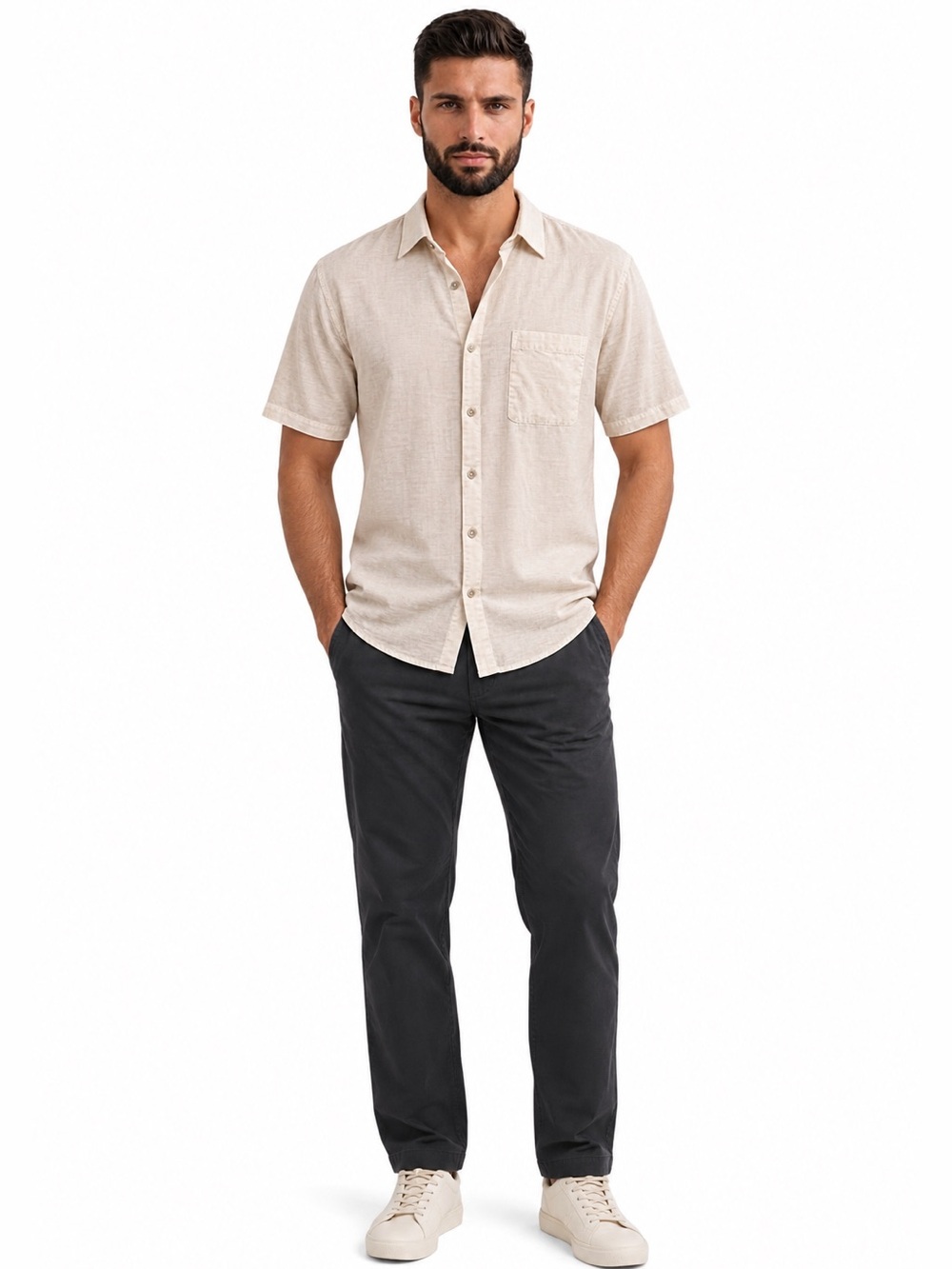 Alfani Casual Button Up Shirt